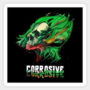 Corrosive Sticker